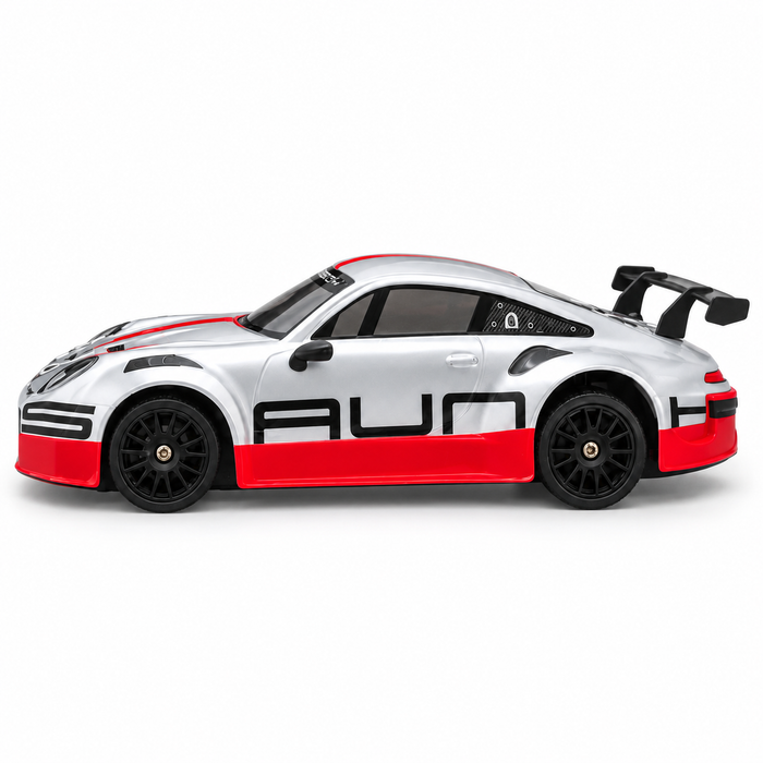 Lumo Drift Series 2.4GHz 4WD RC Stunt Car – Silver & Red