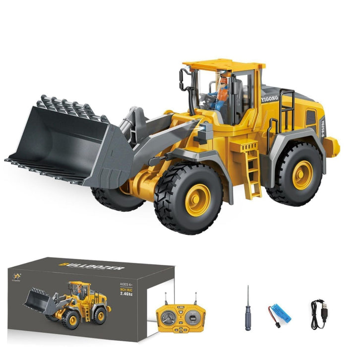 Yi Gong YG258-G 9-Channel 2.4GHz RC Alloy Wheel Loader
